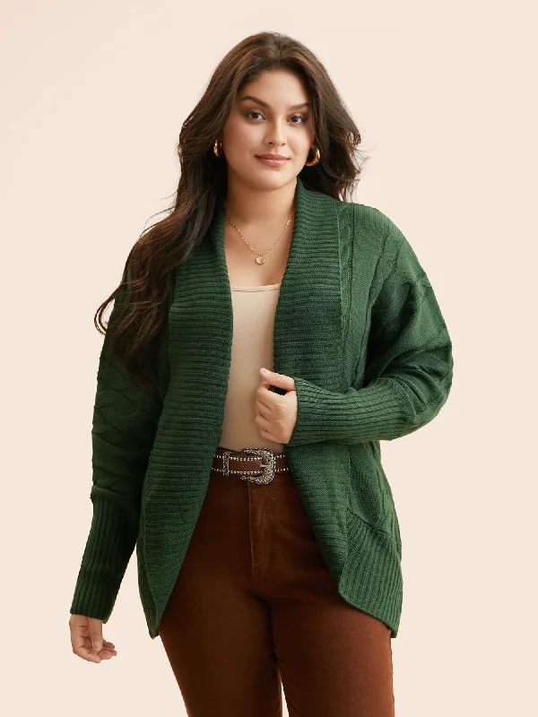 button down women cardigan with vintage buttonsTexture Cable Knit Dolman Sleeve Cardigan button down women cardigan with vintage buttonsTexture Cable Knit Dolman Sleeve Cardigan