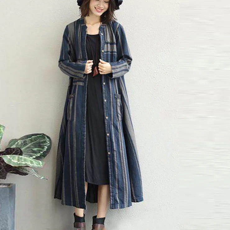 Oversized women's wool coats in a monochromatic look for a trendy outfitwomen blue striped linen maxi shirt dress Loose fitting pockets linen cardigns casual o neck maxi coats Oversized women's wool coats in a monochromatic look for a trendy outfitwomen blue striped linen maxi shirt dress Loose fitting pockets linen cardigns casual o neck maxi coats