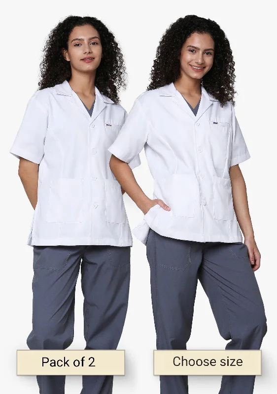 Shearling - lined women's leather coats for ultimate warmth and luxuryWomen's Everyday Lab coat apron (Pack of 2) Shearling - lined women's leather coats for ultimate warmth and luxuryWomen's Everyday Lab coat apron (Pack of 2)