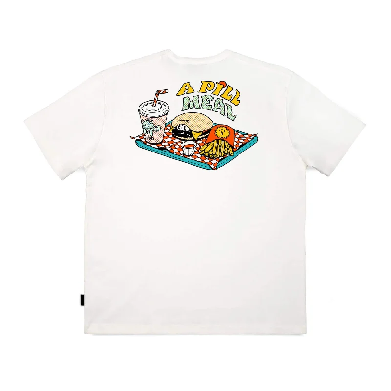 Crop Top Women T Shirt to Pair with High - Waisted BottomsA Pill Meal