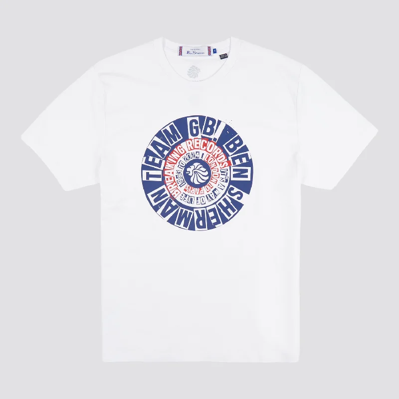 Puff Sleeve Women T Shirt for a Fashion - Forward LookBen Sherman Team GB Target Text T-Shirt Puff Sleeve Women T Shirt for a Fashion - Forward LookBen Sherman Team GB Target Text T-Shirt