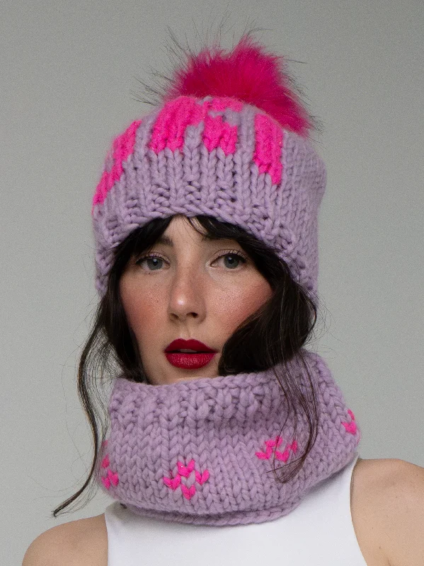 Lilac Nordic Gaiter