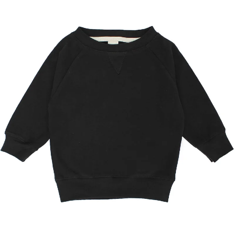 Bell - Sleeve Women's Mohair - Wool Blend SweatersCrew Neck Sweater in Nearly Black by Gray Label - Last One In Stock - 2-3 Years Bell - Sleeve Women's Mohair - Wool Blend SweatersCrew Neck Sweater in Nearly Black by Gray Label - Last One In Stock - 2-3 Years