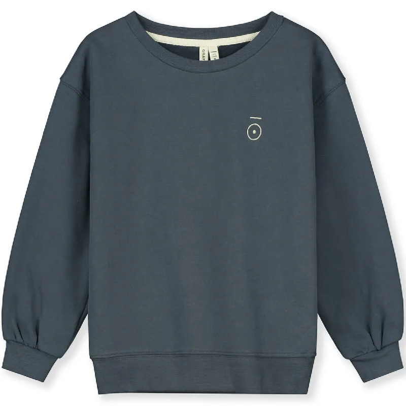 Tie - Front Women's Lambswool Sweaters in Pastel HuesDropped Shoulder Sweater in Blue Grey by Gray Label Tie - Front Women's Lambswool Sweaters in Pastel HuesDropped Shoulder Sweater in Blue Grey by Gray Label