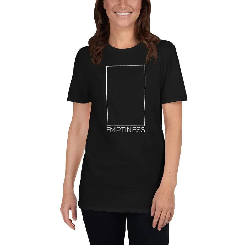 Organic Cotton Women T Shirt for Eco - Conscious WearersEmptiness Paradox - The Void Within - Premium T-Shirt Organic Cotton Women T Shirt for Eco - Conscious WearersEmptiness Paradox - The Void Within - Premium T-Shirt