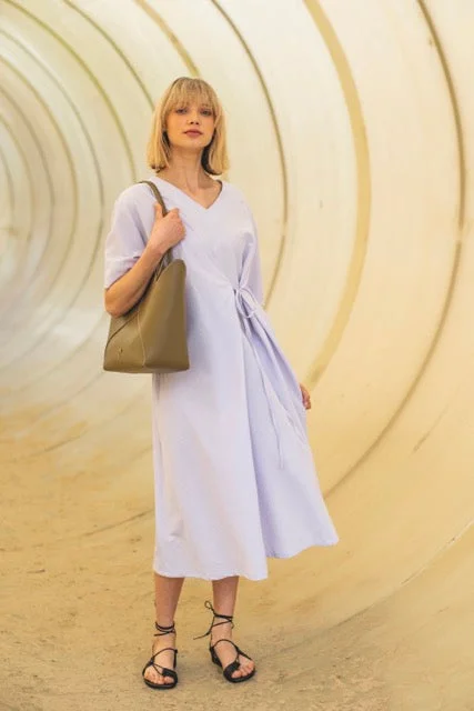 Cowl Neck Women's Cashmere Blend Sweater Dresses for WinterFibre Mood Florrie Dress