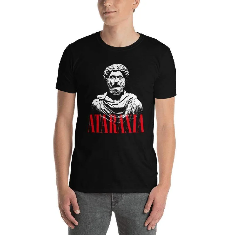 Floral Print Women T Shirt for a Feminine TouchMarc Aurel Bust - Ataraxia Stoic Ethics - Premium T-Shirt Floral Print Women T Shirt for a Feminine TouchMarc Aurel Bust - Ataraxia Stoic Ethics - Premium T-Shirt