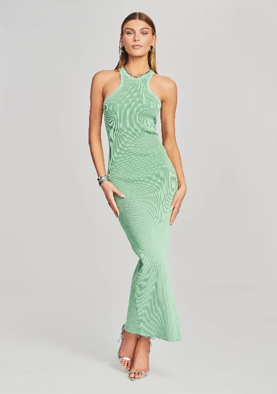 Short Sleeve Women's Cashmere Sweater Dresses in Pastel HuesSofie Rib Knit Dress