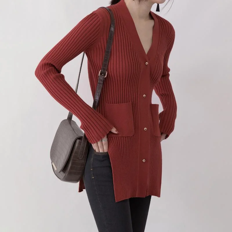 Plus Size Women's Embroidered Sweaters in Ethnic Stylesstylish red knit sweaters casual V neck pockets knitted tops 2018 side open winter sweaters Plus Size Women's Embroidered Sweaters in Ethnic Stylesstylish red knit sweaters casual V neck pockets knitted tops 2018 side open winter sweaters