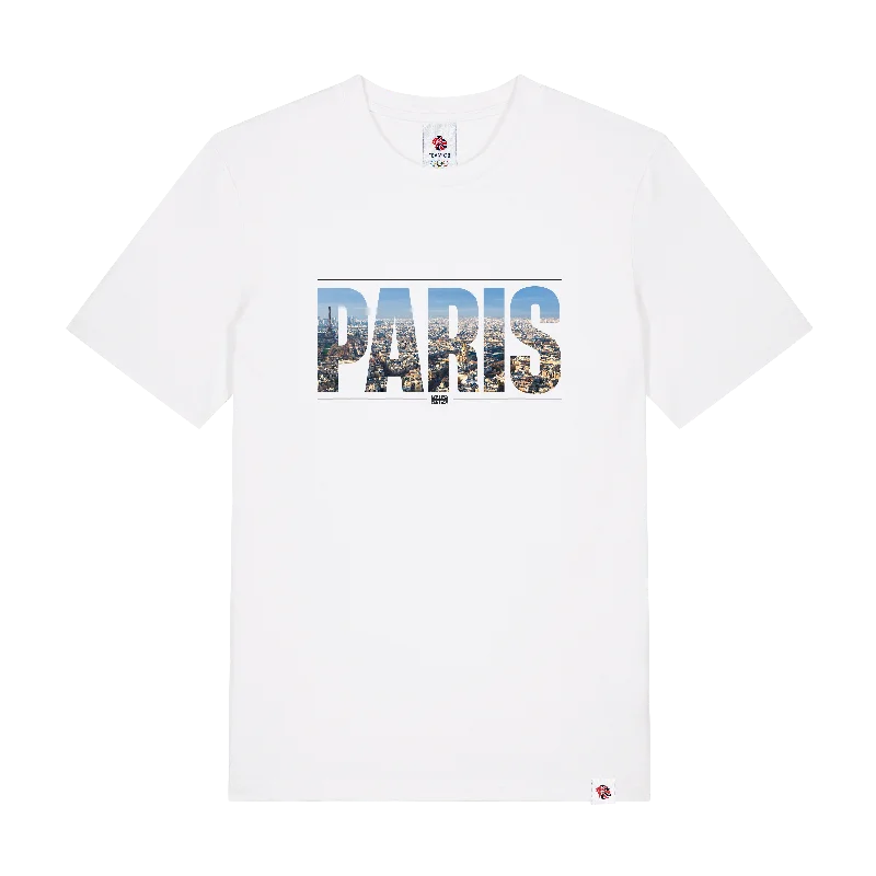Puff Sleeve Women T Shirt for a Fashion - Forward LookTeam GB Palais White T-Shirt