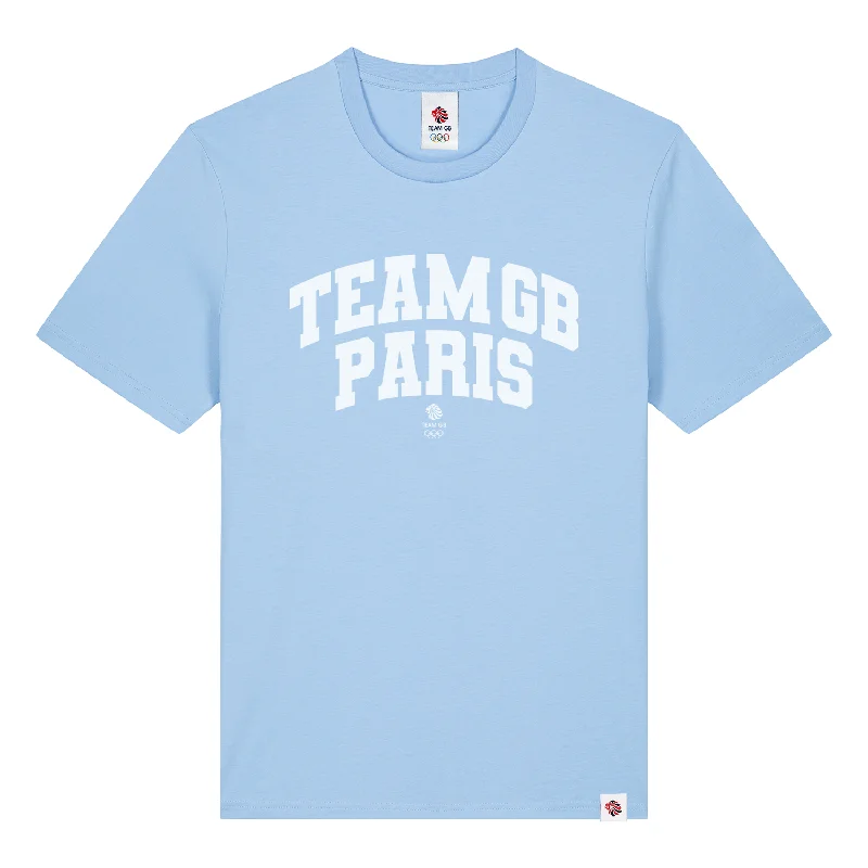 Muscle Women T Shirt for a Sporty and Casual LookTeam GB Bercy Blue T-shirt