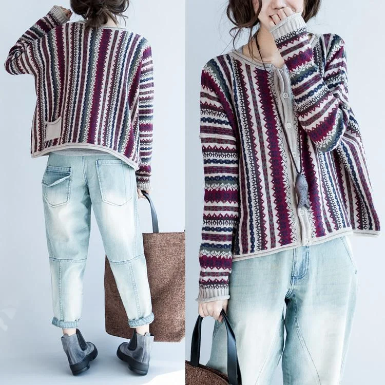 Sleeveless Women's Silk - Trimmed Sweaters for SummerVintage striped chunky print knit sweaters short knits womens winter woolen sweater Sleeveless Women's Silk - Trimmed Sweaters for SummerVintage striped chunky print knit sweaters short knits womens winter woolen sweater