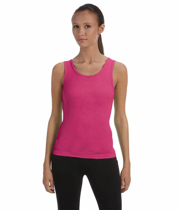 Women's crew - neck sweatshirt in a heather gray shade for a classic and versatile option1080 Bella + Canvas Ladies' Stretch Rib Tank Top | Berry Women's crew - neck sweatshirt in a heather gray shade for a classic and versatile option1080 Bella + Canvas Ladies' Stretch Rib Tank Top | Berry