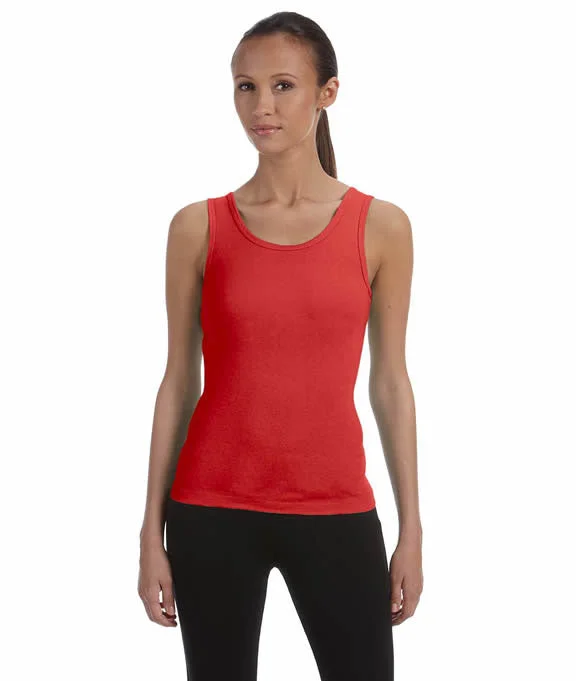 Women's graphic - printed sweatshirt featuring floral patterns for a feminine touch1080 Bella + Canvas Ladies' Stretch Rib Tank Top | Red Women's graphic - printed sweatshirt featuring floral patterns for a feminine touch1080 Bella + Canvas Ladies' Stretch Rib Tank Top | Red
