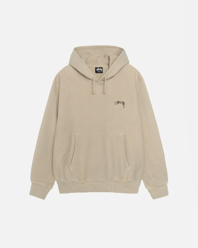Women's graphic - printed sweatshirt featuring floral patterns for a feminine touchSMOOTH STOCK HOODIE PIGMENT DYED Women's graphic - printed sweatshirt featuring floral patterns for a feminine touchSMOOTH STOCK HOODIE PIGMENT DYED