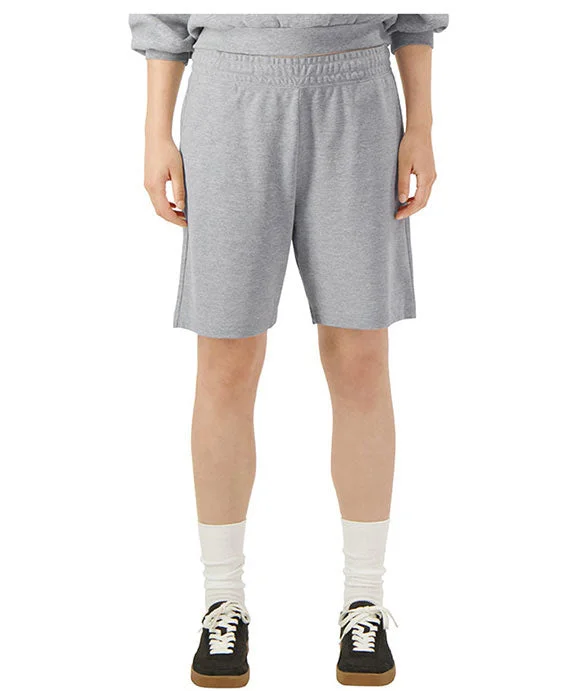 2PQ - American Apparel Unisex Pique Gym Shorts | Heather Grey