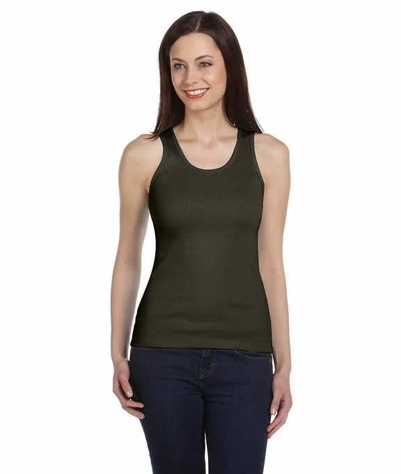 Women's zip - up sweatshirt in pastel blue for a soft and stylish outfit4000 Bella + Canvas Ladies' 2x1 Rib Tank Top | Army Women's zip - up sweatshirt in pastel blue for a soft and stylish outfit4000 Bella + Canvas Ladies' 2x1 Rib Tank Top | Army