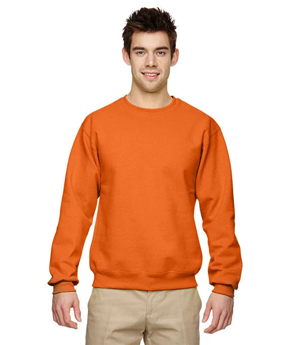 Women's pullover hoodie with a side slit for a modern and relaxed fit562 Jerzees Adult NuBlend® Crew Neck Sweatshirt | Tennessee Orange Women's pullover hoodie with a side slit for a modern and relaxed fit562 Jerzees Adult NuBlend® Crew Neck Sweatshirt | Tennessee Orange