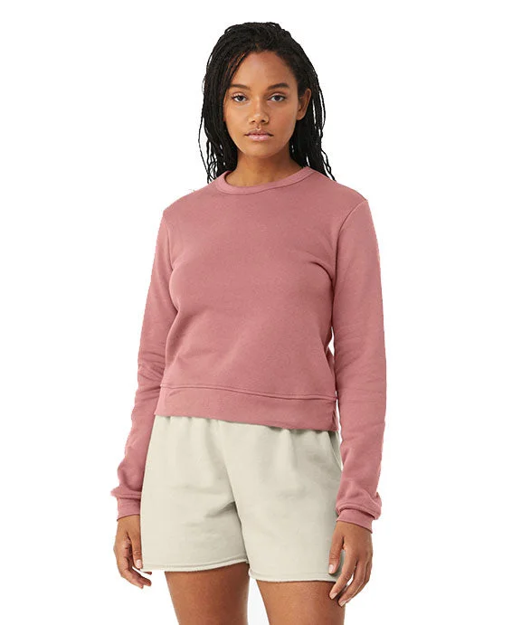 Ruffled Women's Pullovers in Soft Pastels for a Feminine Touch7511 - Bella + Canvas Ladies Classic Pullover Crewneck Sweatshirt | Mauve Ruffled Women's Pullovers in Soft Pastels for a Feminine Touch7511 - Bella + Canvas Ladies Classic Pullover Crewneck Sweatshirt | Mauve