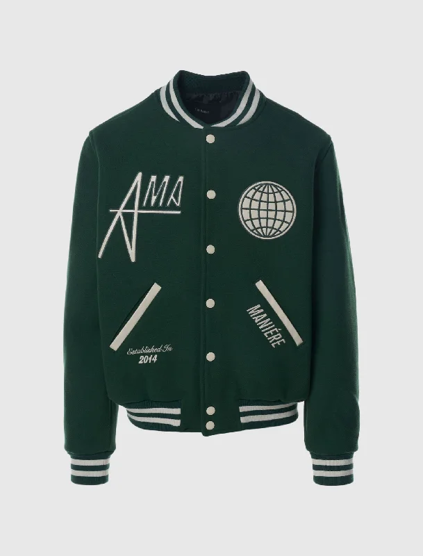 A MA MANIÉRE ANNIVERSARY VARSITY JACKET