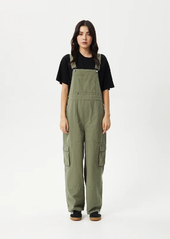 Plaid women jumpsuits for fall business casual wearAFENDS Womens Fraser - Utility Overalls - Olive Plaid women jumpsuits for fall business casual wearAFENDS Womens Fraser - Utility Overalls - Olive