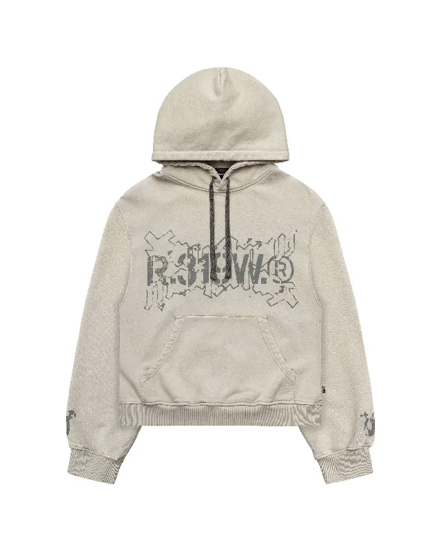 Women's quarter - zip sweatshirt made of organic cotton for eco - conscious fashionBeige Army Hoodie Women's quarter - zip sweatshirt made of organic cotton for eco - conscious fashionBeige Army Hoodie