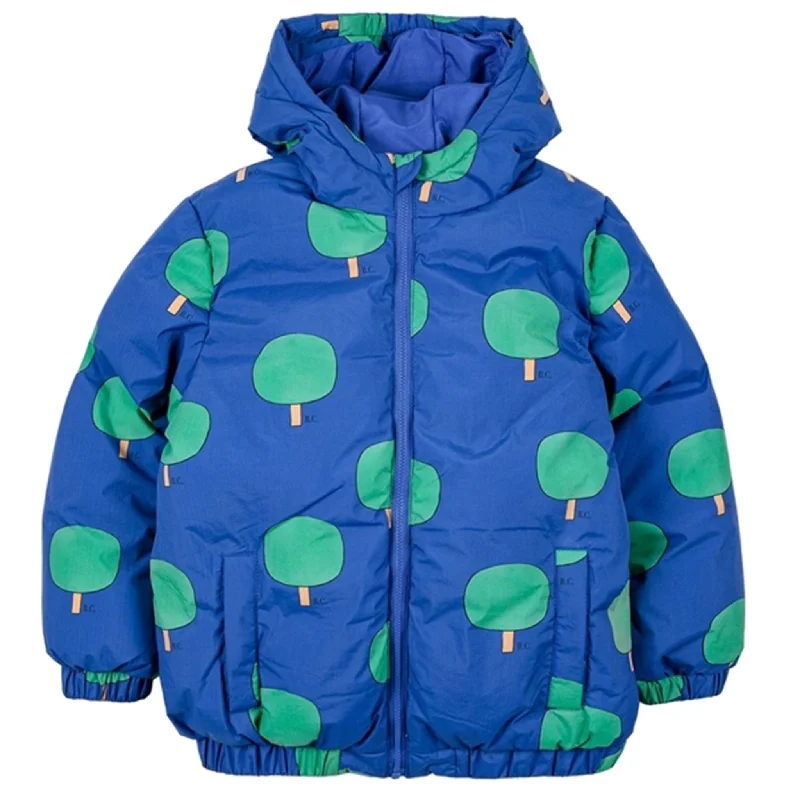 Women's bomber jackets with floral embroidery for a feminine and unique designBobo Choses Blue Green Tree Jacket AOP Women's bomber jackets with floral embroidery for a feminine and unique designBobo Choses Blue Green Tree Jacket AOP