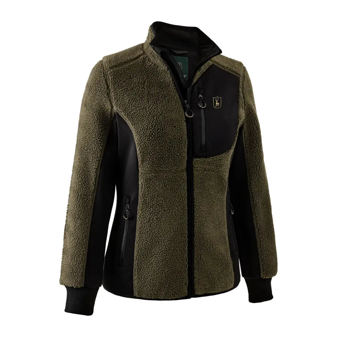 Women's military - style jackets with epaulets for a tough and fashionable appearanceDeerhunter Roja Ladies Fiber Pile Jacket Women's military - style jackets with epaulets for a tough and fashionable appearanceDeerhunter Roja Ladies Fiber Pile Jacket