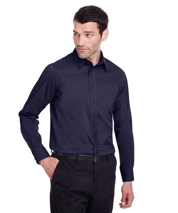 DG560 - Devon & Jones Mens Crown Collection™ Stretch Broadcloth Slim Fit Shirt | Navy