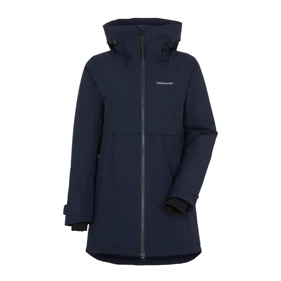 Women's moto jackets with a lace - up front for a unique and stylish touchDidriksons Helle Womens Parka 5 Women's moto jackets with a lace - up front for a unique and stylish touchDidriksons Helle Womens Parka 5
