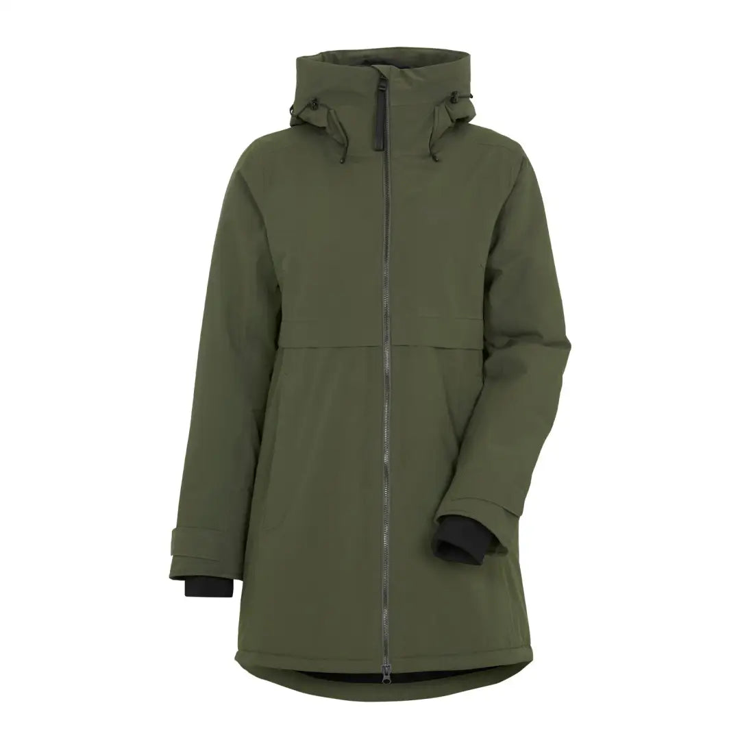 Women's long - length wool blend jackets for a warm and stylish winter lookDidriksons Helle Womens Parka 5 Women's long - length wool blend jackets for a warm and stylish winter lookDidriksons Helle Womens Parka 5