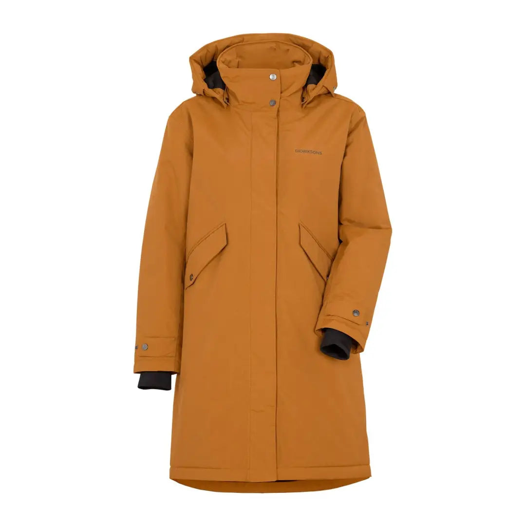 Women's long - length wool blend jackets for a warm and stylish winter lookDidriksons Josefine Womens Parka Women's long - length wool blend jackets for a warm and stylish winter lookDidriksons Josefine Womens Parka