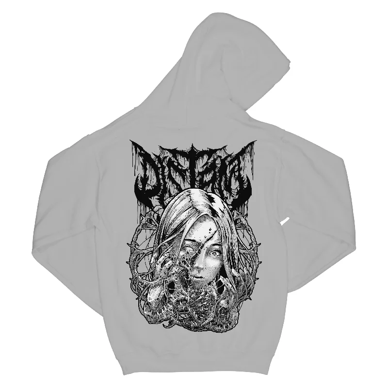 Striped Women's Pullovers in a Breton Style for Nautical VibesDistant "Parasite" Pullover Hoodie Striped Women's Pullovers in a Breton Style for Nautical VibesDistant "Parasite" Pullover Hoodie