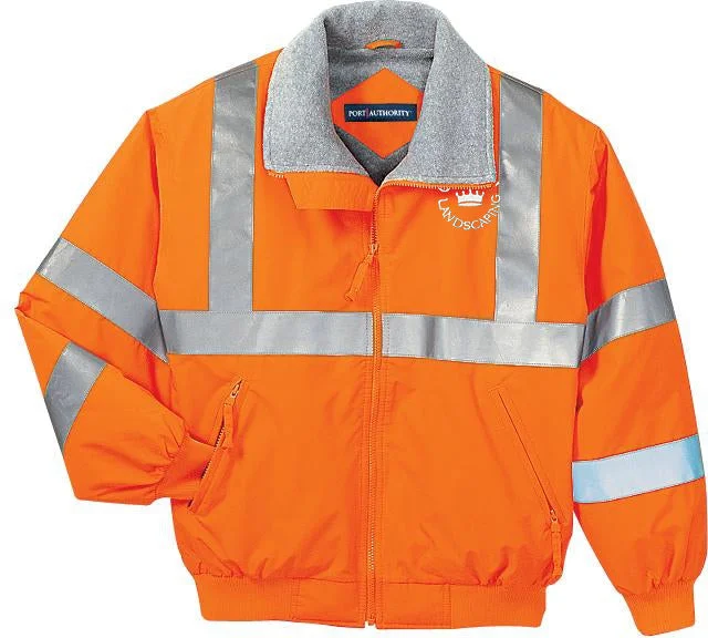 Women's long - length wool blend jackets for a warm and stylish winter lookPort Authority Enhanced Visibility Jacket w/ Reflective Taping Women's long - length wool blend jackets for a warm and stylish winter lookPort Authority Enhanced Visibility Jacket w/ Reflective Taping