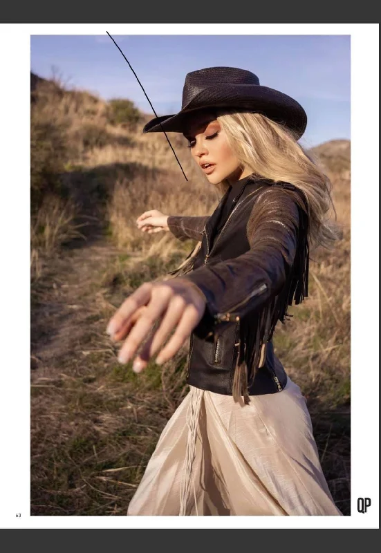 Women's bomber jackets with a holographic finish for a futuristic and eye - catching lookFringe Two Tone Stretch Biker Women's bomber jackets with a holographic finish for a futuristic and eye - catching lookFringe Two Tone Stretch Biker