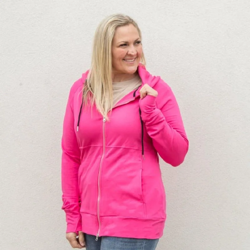 Fuchsia Full Zip