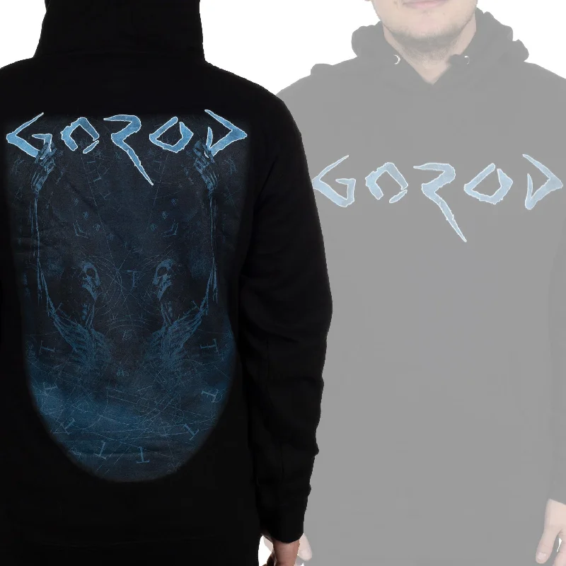 V - Neck Women's Cotton Pullovers for a Casual LookGorod "Dual Skeleton" Pullover Hoodie V - Neck Women's Cotton Pullovers for a Casual LookGorod "Dual Skeleton" Pullover Hoodie