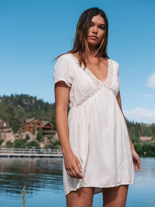 Women's long - line cardigan jackets in a soft knit for a cozy and elegant lookHaute Tea Dress - Cloud Women's long - line cardigan jackets in a soft knit for a cozy and elegant lookHaute Tea Dress - Cloud