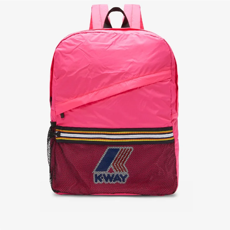 Women's denim jackets with distressed details for a casual and edgy lookFrancois - Packable Ripstop Backpack in Pink Intense Women's denim jackets with distressed details for a casual and edgy lookFrancois - Packable Ripstop Backpack in Pink Intense
