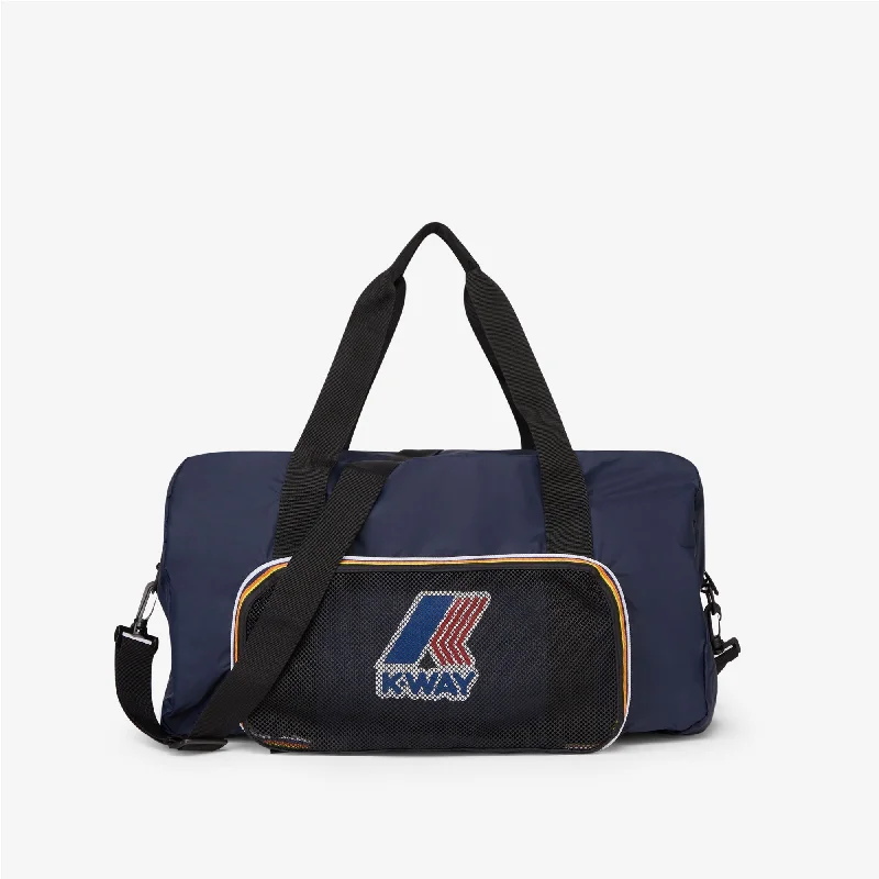 Women's military - style jackets with epaulets for a tough and fashionable appearanceEmilien - Packable Ripstop Duffle Bag in Blue Depht Women's military - style jackets with epaulets for a tough and fashionable appearanceEmilien - Packable Ripstop Duffle Bag in Blue Depht
