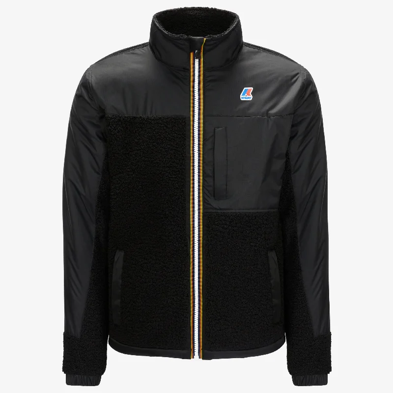 Women's bomber jackets with a holographic finish for a futuristic and eye - catching lookNersev Orsetto - Unisex Fleece Top in Black Women's bomber jackets with a holographic finish for a futuristic and eye - catching lookNersev Orsetto - Unisex Fleece Top in Black