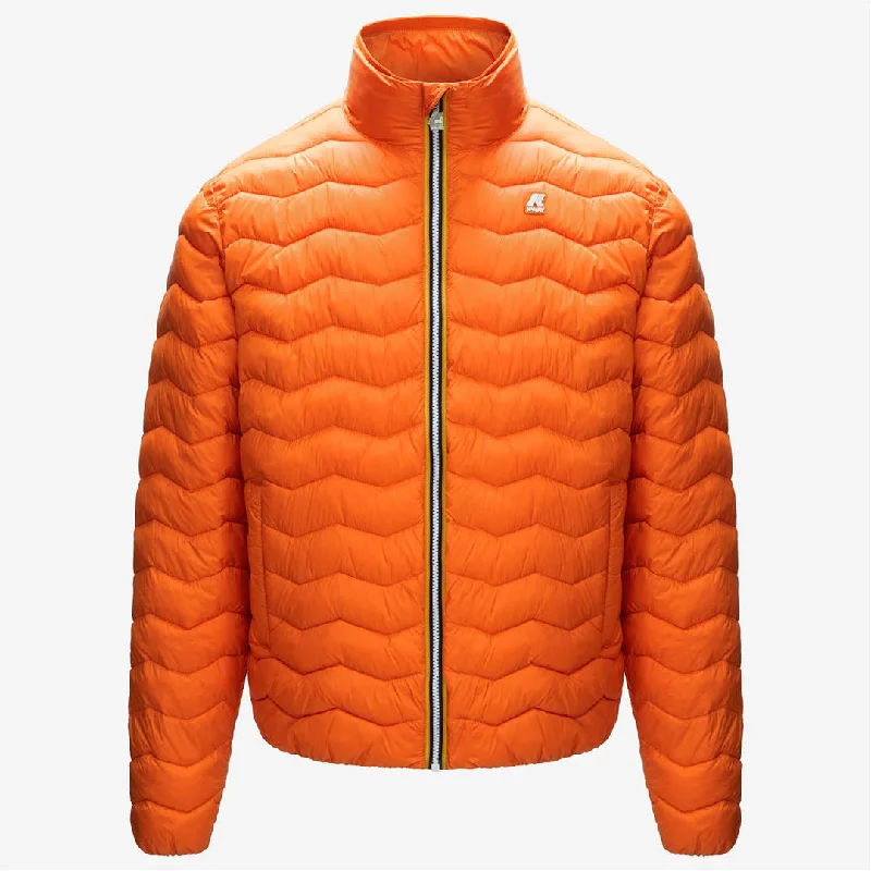 Women's long - length wool blend jackets for a warm and stylish winter lookValentine Eco Warm - Men Jacket in Orange Rust Women's long - length wool blend jackets for a warm and stylish winter lookValentine Eco Warm - Men Jacket in Orange Rust