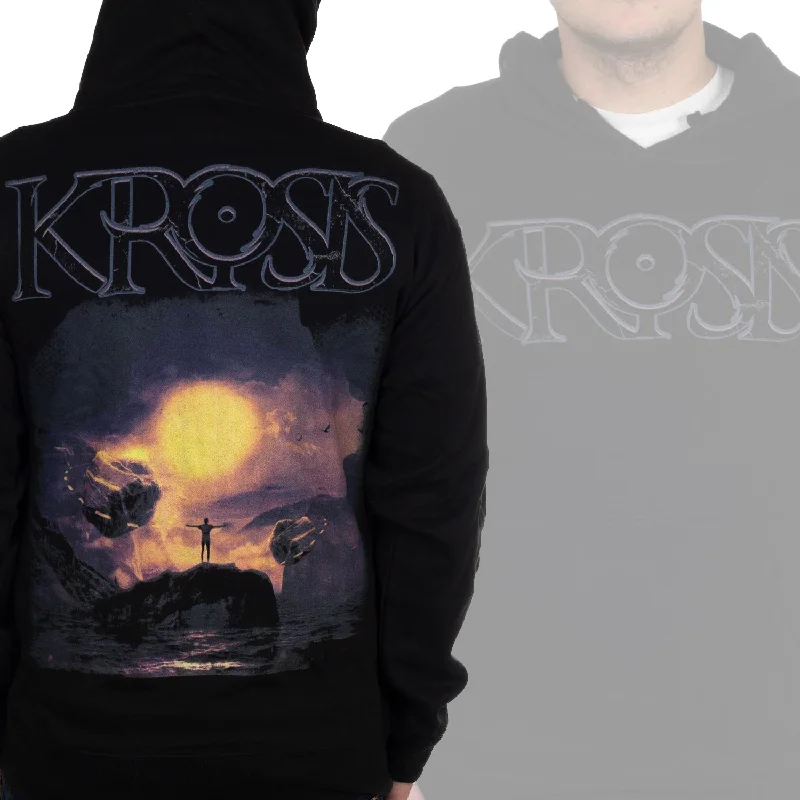 Petite Women's Pullovers with a Fitted Silhouette for a Flattering LookKrosis "Solem Vatem" Pullover Hoodie Petite Women's Pullovers with a Fitted Silhouette for a Flattering LookKrosis "Solem Vatem" Pullover Hoodie