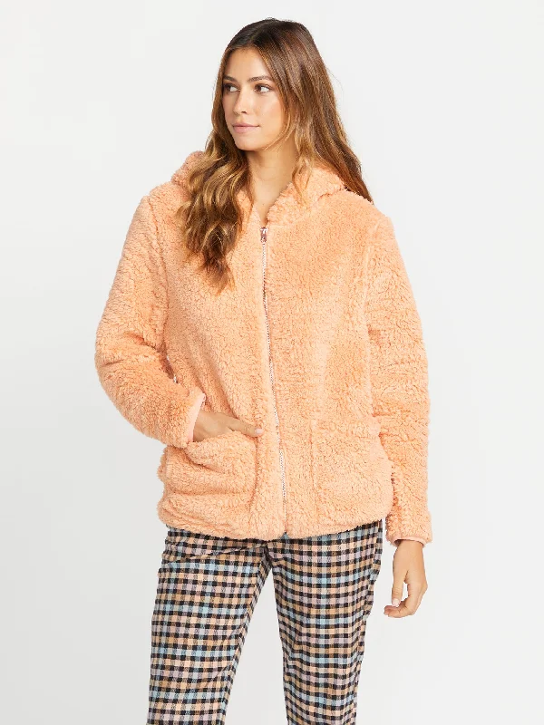 Women's cropped satin jackets in pastel shades for a glamorous evening outLived in Lounge Phuz Up Jacket - Clay Women's cropped satin jackets in pastel shades for a glamorous evening outLived in Lounge Phuz Up Jacket - Clay