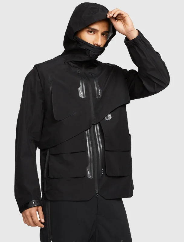 Women's trench coats with a removable belt for customizable stylingMMW TECH JACKET