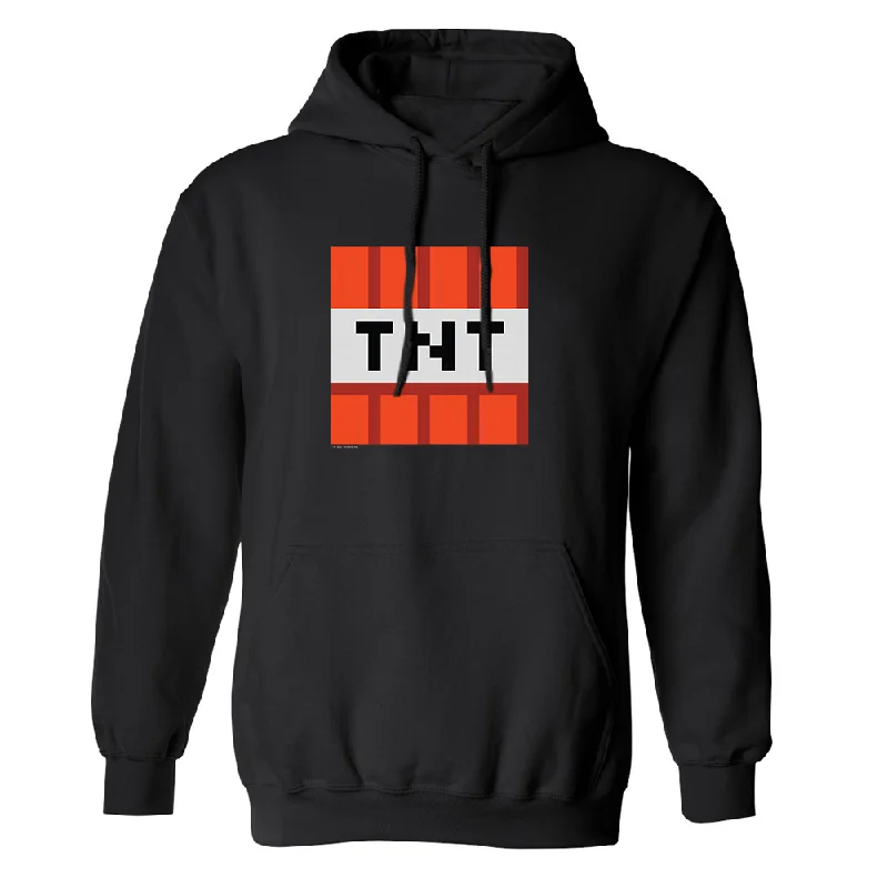 Zip - Up Women's Pullovers with Thumbholes for Outdoor ActivitiesMinecraft TNT Pullover Hoodie Zip - Up Women's Pullovers with Thumbholes for Outdoor ActivitiesMinecraft TNT Pullover Hoodie