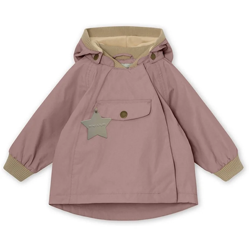 Women's bomber jackets with a holographic finish for a futuristic and eye - catching lookMINI A TURE Wai Spring Jacket w/Fleece Lining Pale Woodrose Women's bomber jackets with a holographic finish for a futuristic and eye - catching lookMINI A TURE Wai Spring Jacket w/Fleece Lining Pale Woodrose