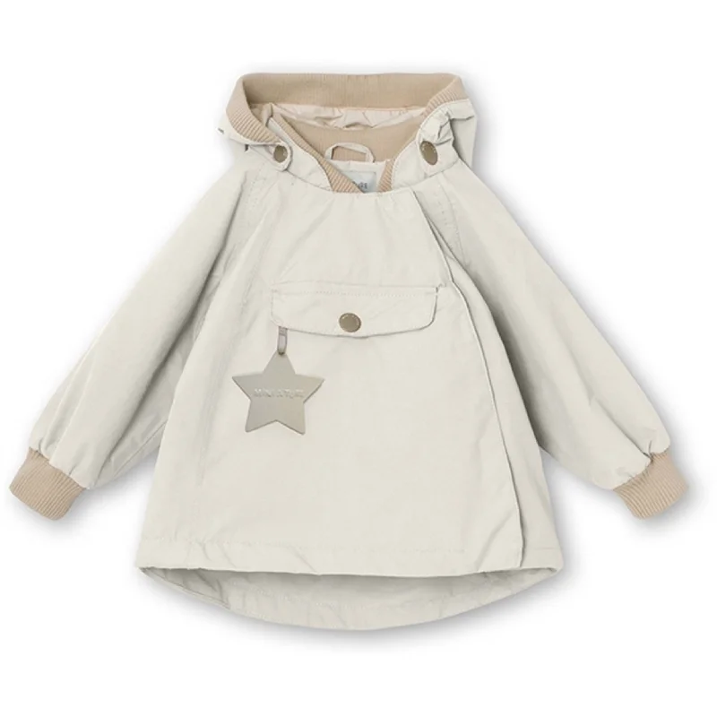 Women's denim jackets with a patchwork design for a bohemian and artsy styleMINI A TURE Wai Spring Jacket White Swan Women's denim jackets with a patchwork design for a bohemian and artsy styleMINI A TURE Wai Spring Jacket White Swan