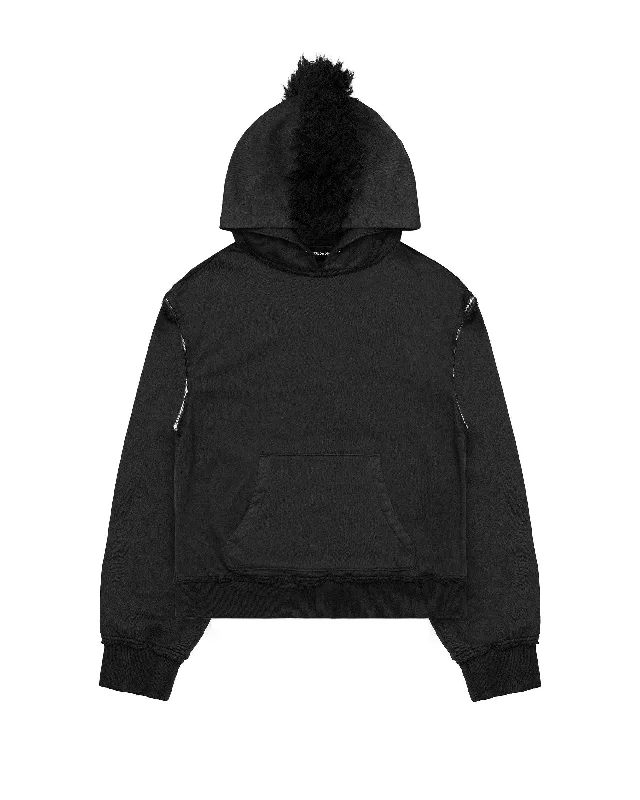 Women's pullover hoodie with a side slit for a modern and relaxed fitMohawk Convertible Hoodie Women's pullover hoodie with a side slit for a modern and relaxed fitMohawk Convertible Hoodie