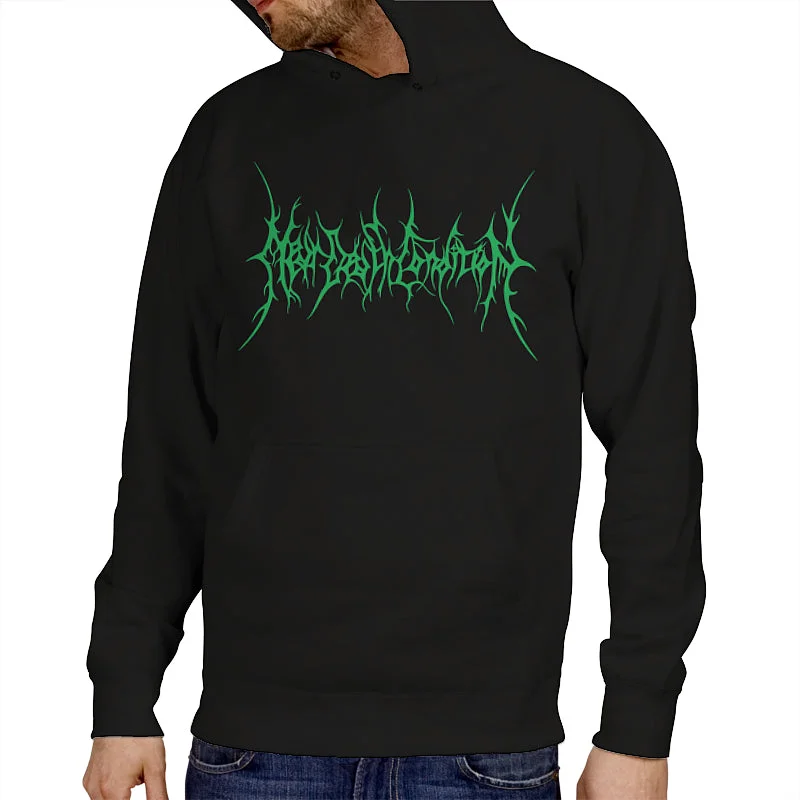 Long - Line Women's Pullovers in a Relaxed Fit for LayeringNear Death Condition "Logo" Pullover Hoodie Long - Line Women's Pullovers in a Relaxed Fit for LayeringNear Death Condition "Logo" Pullover Hoodie